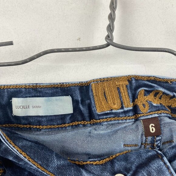 Kut from the Kloth Womans Jeans Size 6 Lucille Skinny - Picture 3 of 16